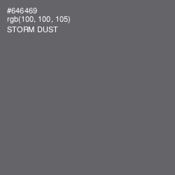 #646469 - Storm Dust Color Image